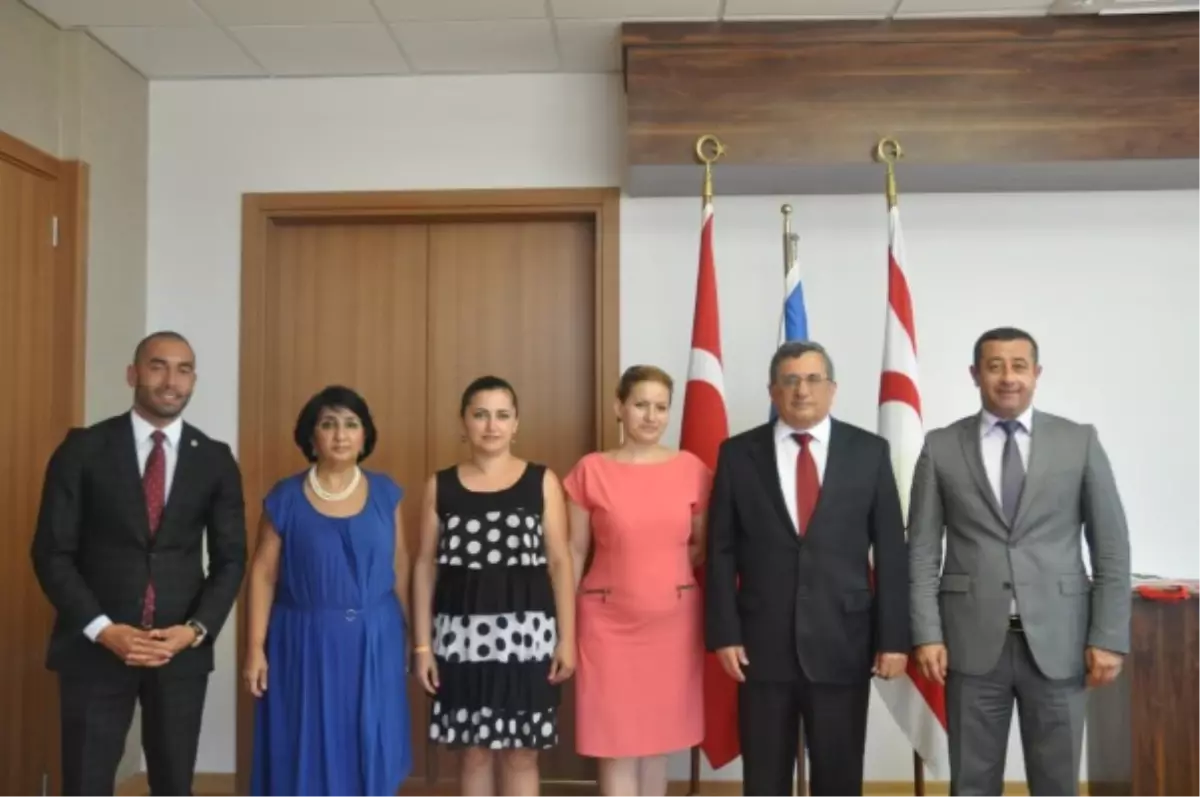 DAÜ'nün Azerbaycan'dan Konukları Vardı