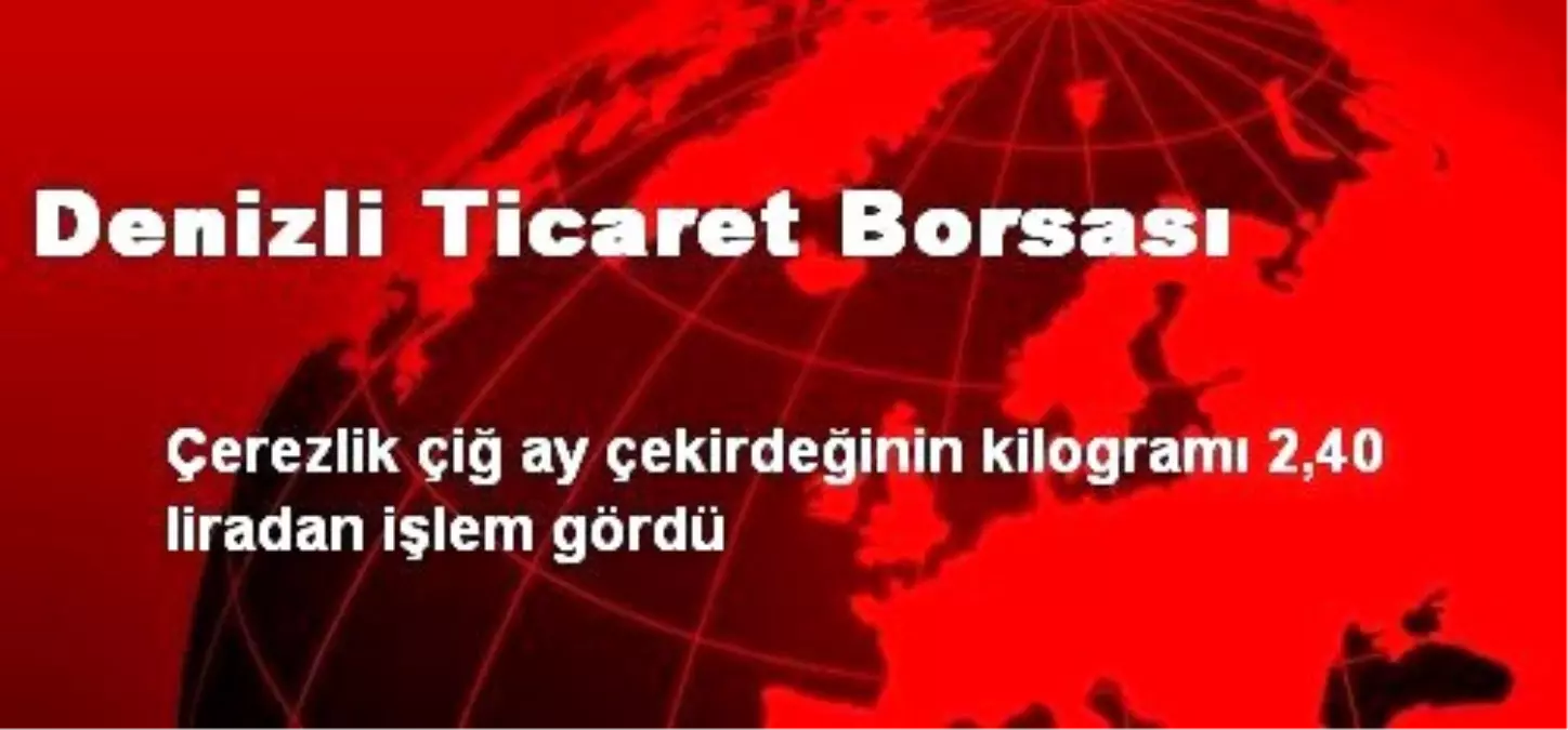 Denizli Ticaret Borsası