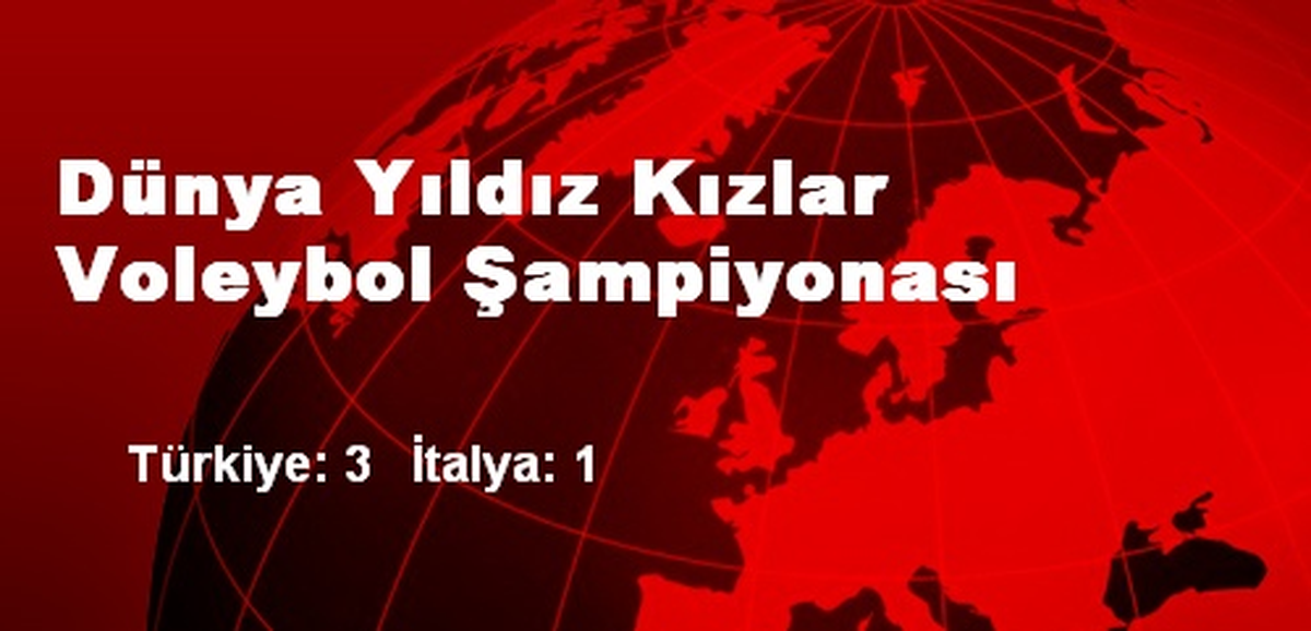 Yıldız Kızlar İtalya\'yı Yendi