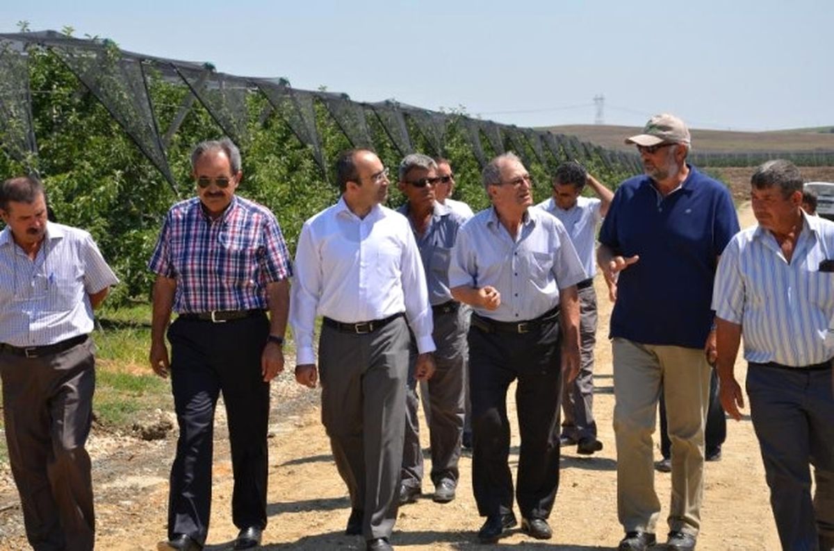 Edirneli Çiftçiler Tekirdağ\'da İnceleme Yaptı