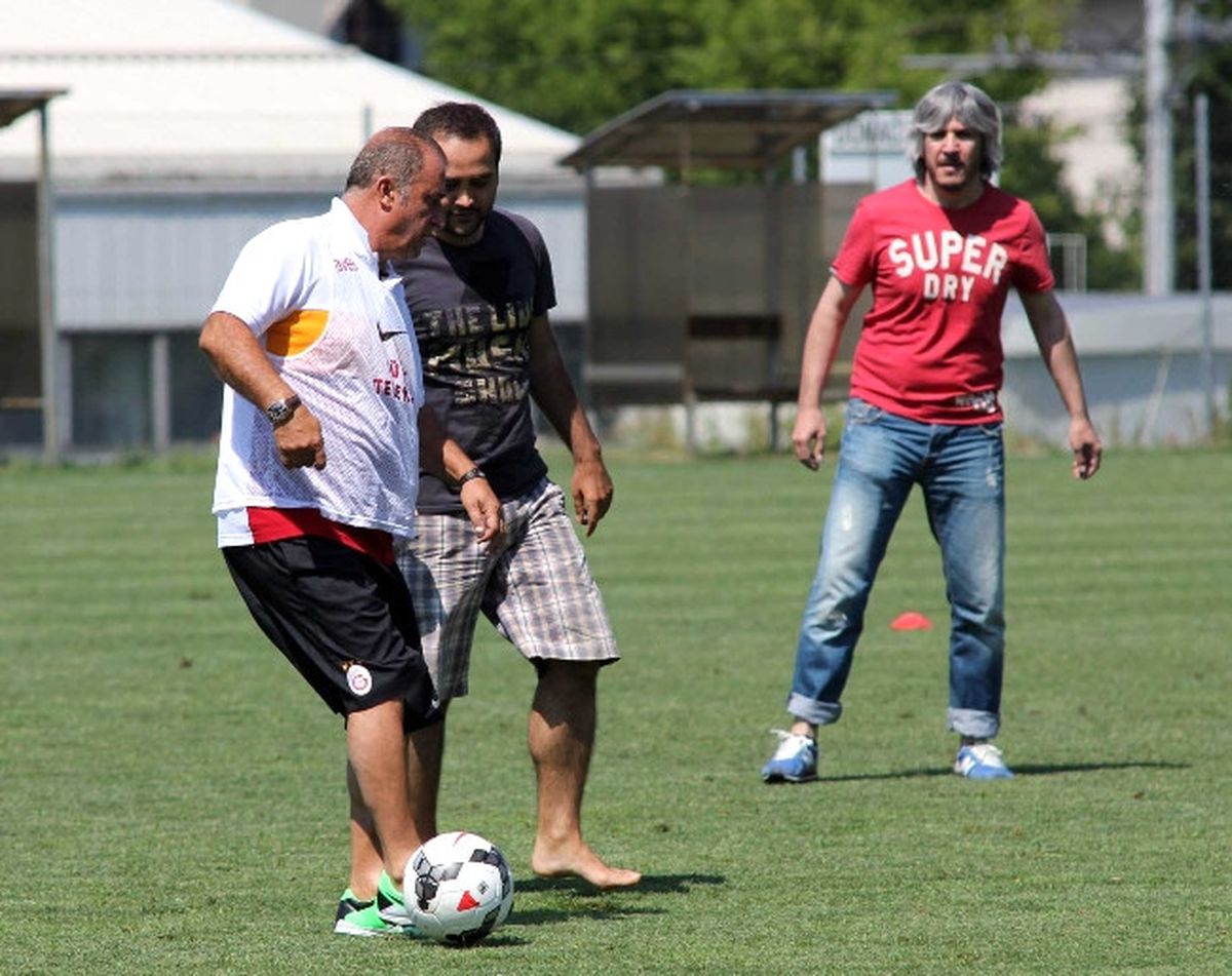 Fatih Terim Basın Mensuplarıyla Maç Yaptı
