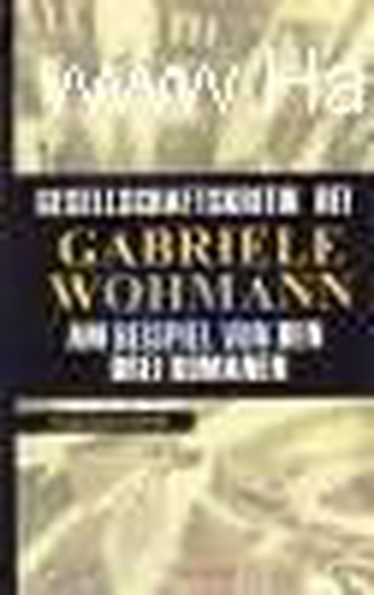 Gesellschaftskritik Bei Gabriele Wohmann Kitabı