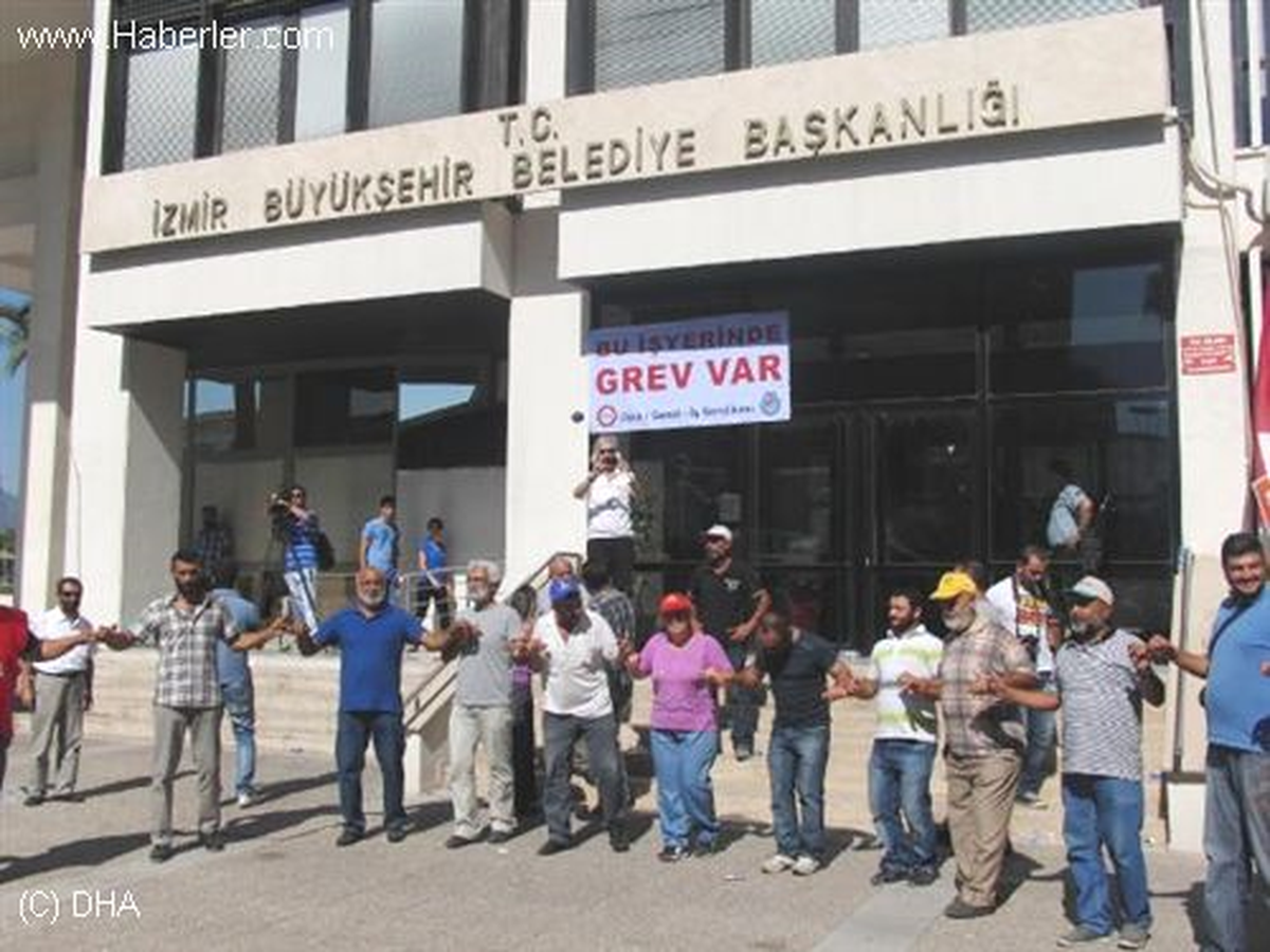 İzmir\'de Grev Krizi Sendikayı Karıştırdı (2)