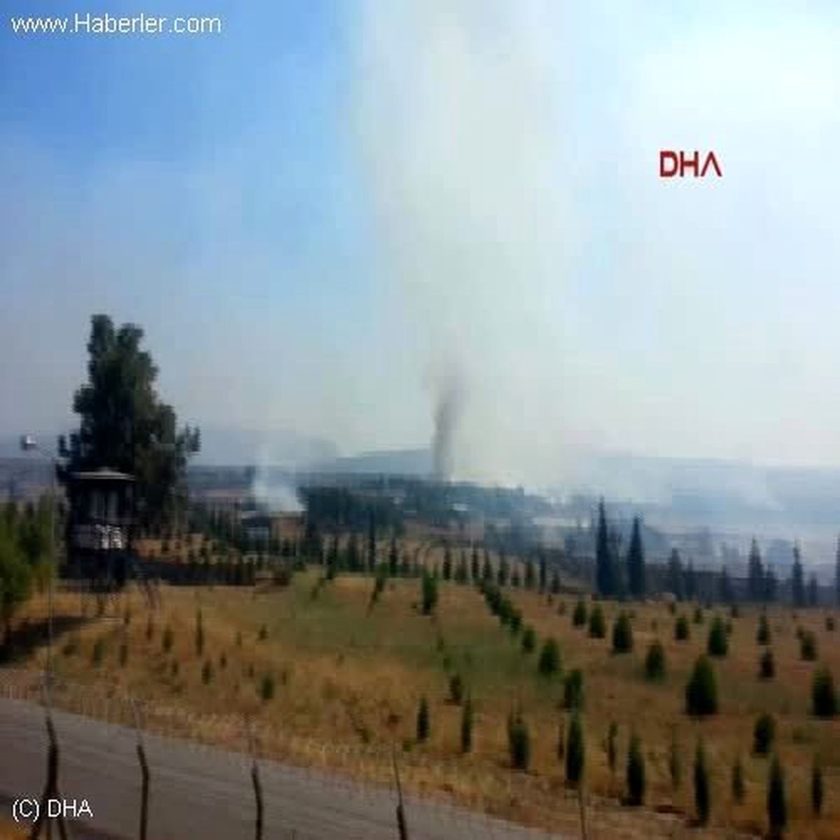 İzmir\'de Orman Yangını Haberine Ek