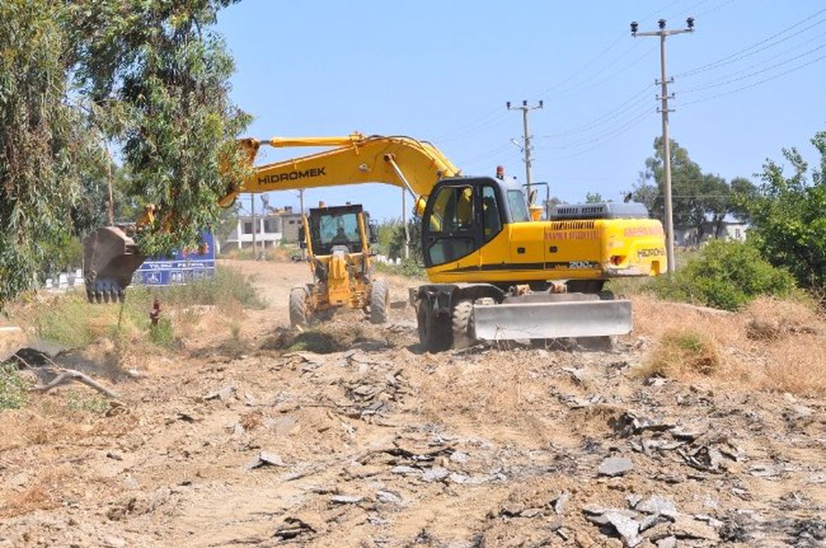 Kalınören\'de 3. Etap Asfalt Çalışması