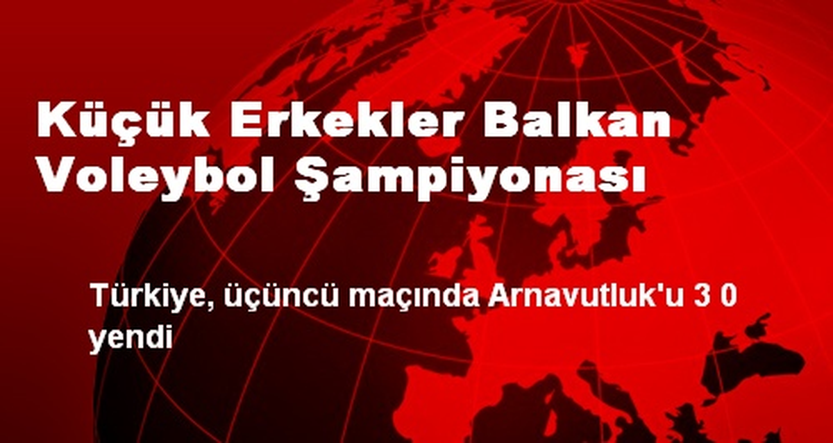 Küçük Erkekler Balkan Voleybol Şampiyonası