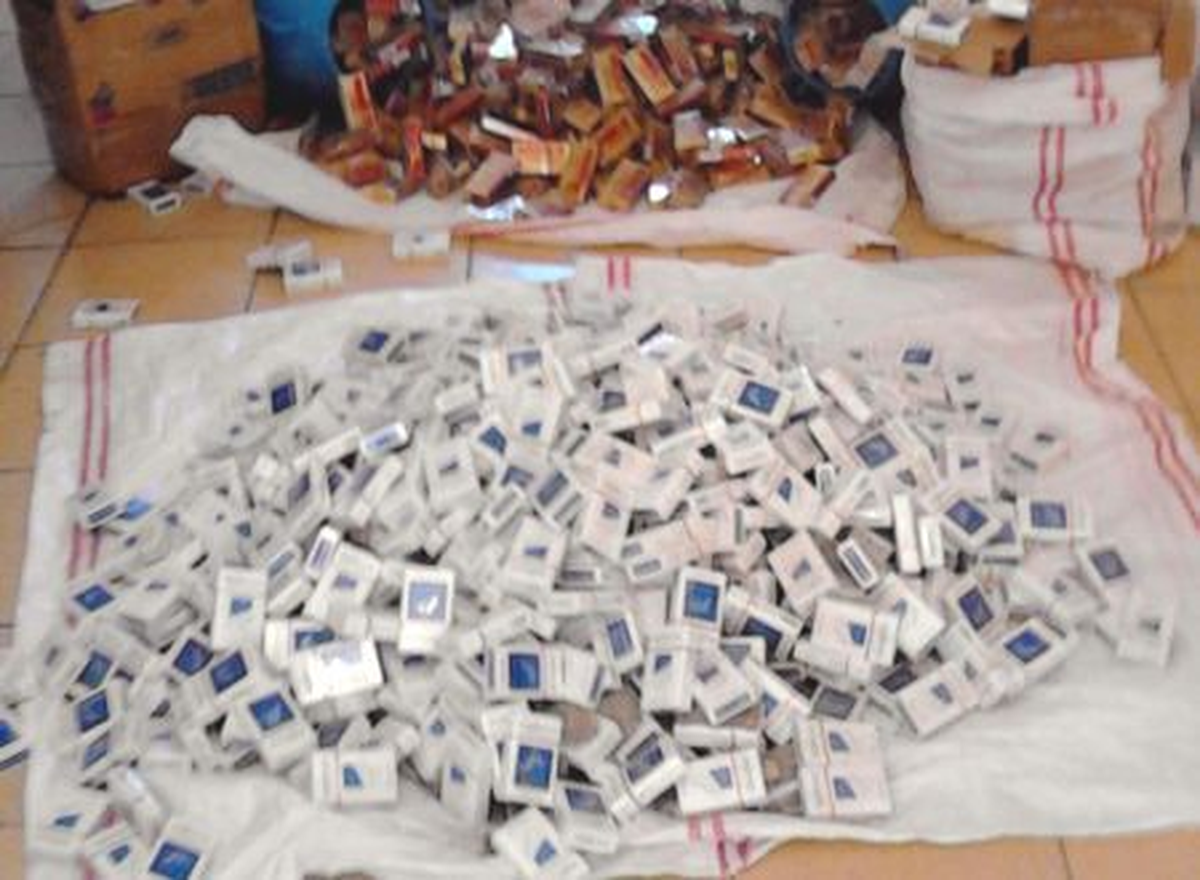 Kulu\'da 2 Bin 193 Pakat Kaçak Sigara Ele Geçirildi