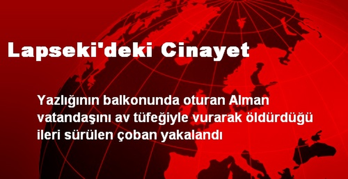 Lapseki\'deki Cinayet