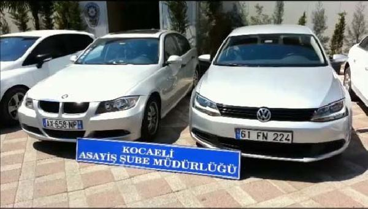 Lüks Otomobil Çalan Çeteye Darbe; 6 Gözaltı