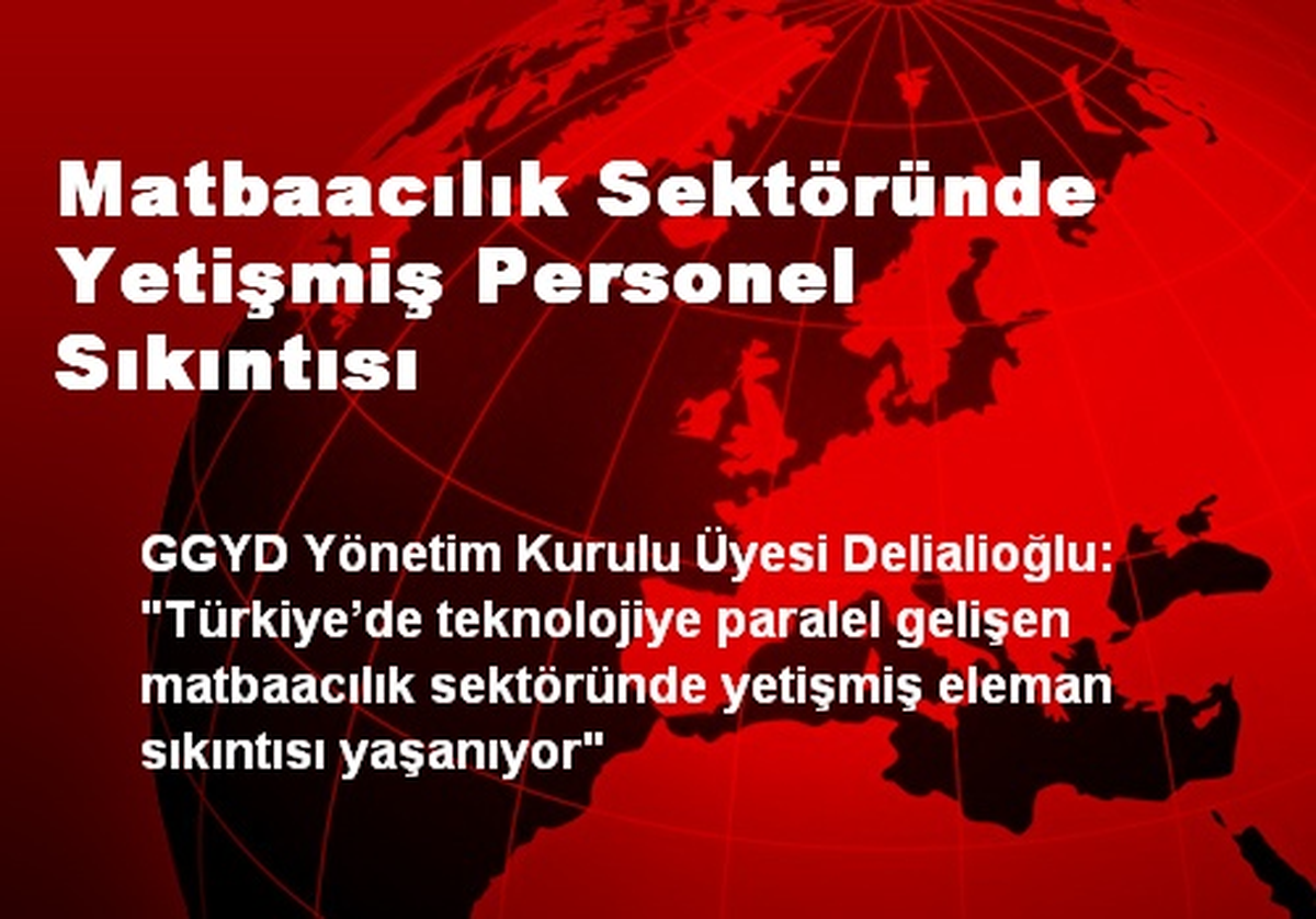 Matbaacılık Sektöründe Yetişmiş Personel Sıkıntısı
