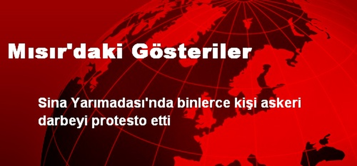Mısır\'daki Gösteriler
