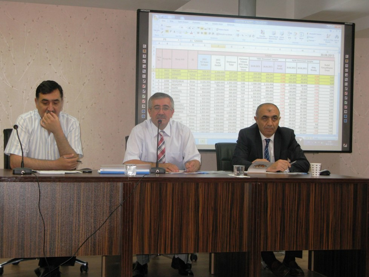 Sivas Bölge Ortak Ürünlerini Değerlendiriyor