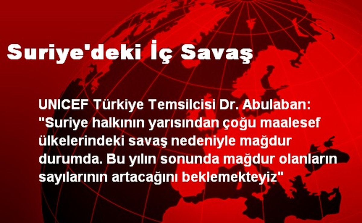 Suriye\'deki İç Savaş