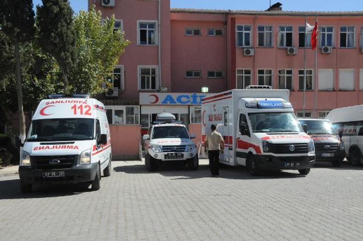 Suriyeli 7 Yaralı Akçakale\'ye Getirildi