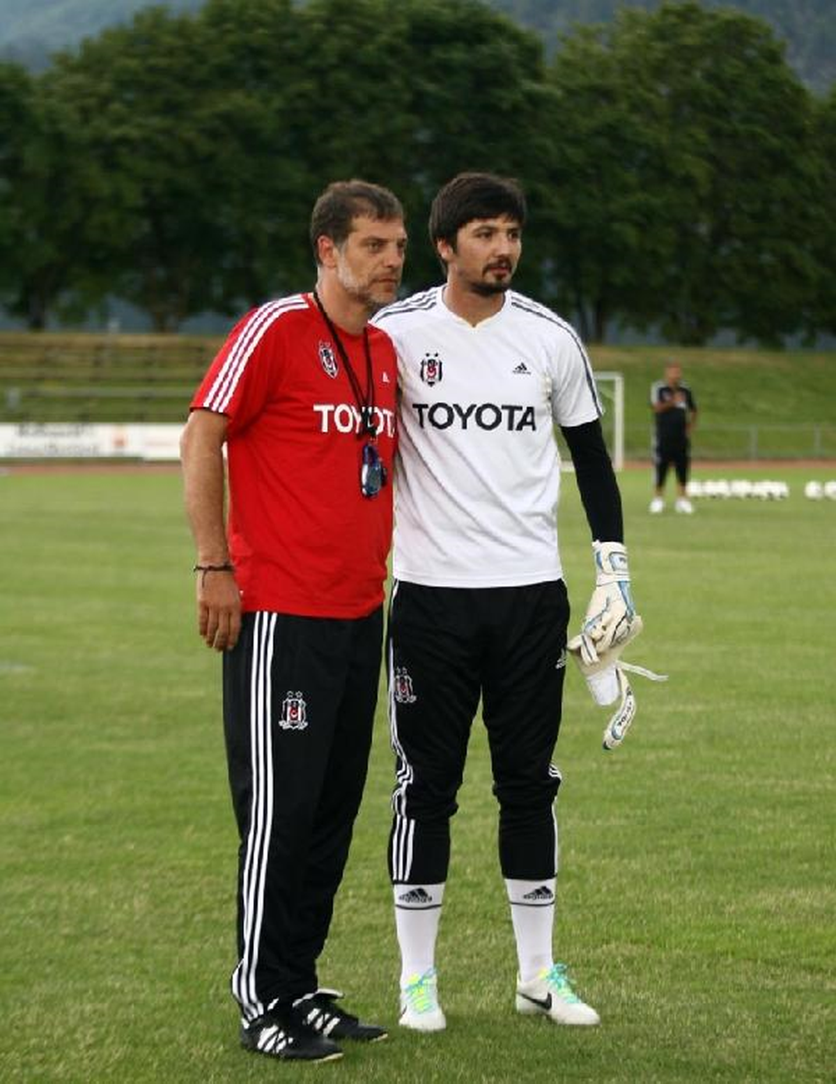 Tolga Zengin, Beşiktaş\'taki İlk Antrenmanına Çıktı