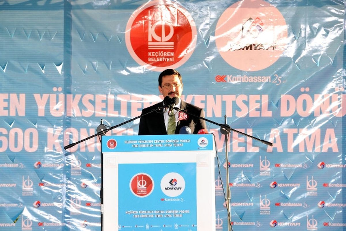 Yükseltepe Kentsel Dönüşüm Projesi\'nde Temel Atıldı
