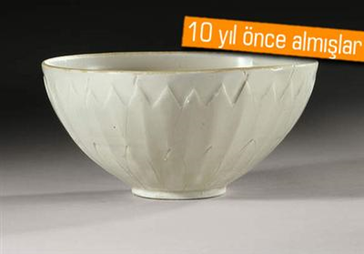 1.5 Liraya Aldıkları Kaseyi 55 Bin Liraya Sattılar