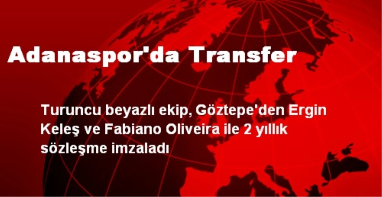 Adanaspor\'da Transfer