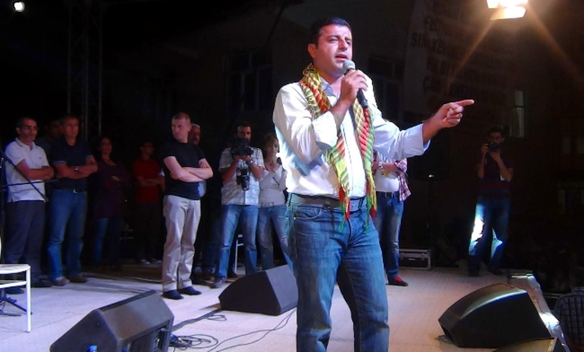 BDP Eş Başkanı Demirtaş Ovacık\'ta