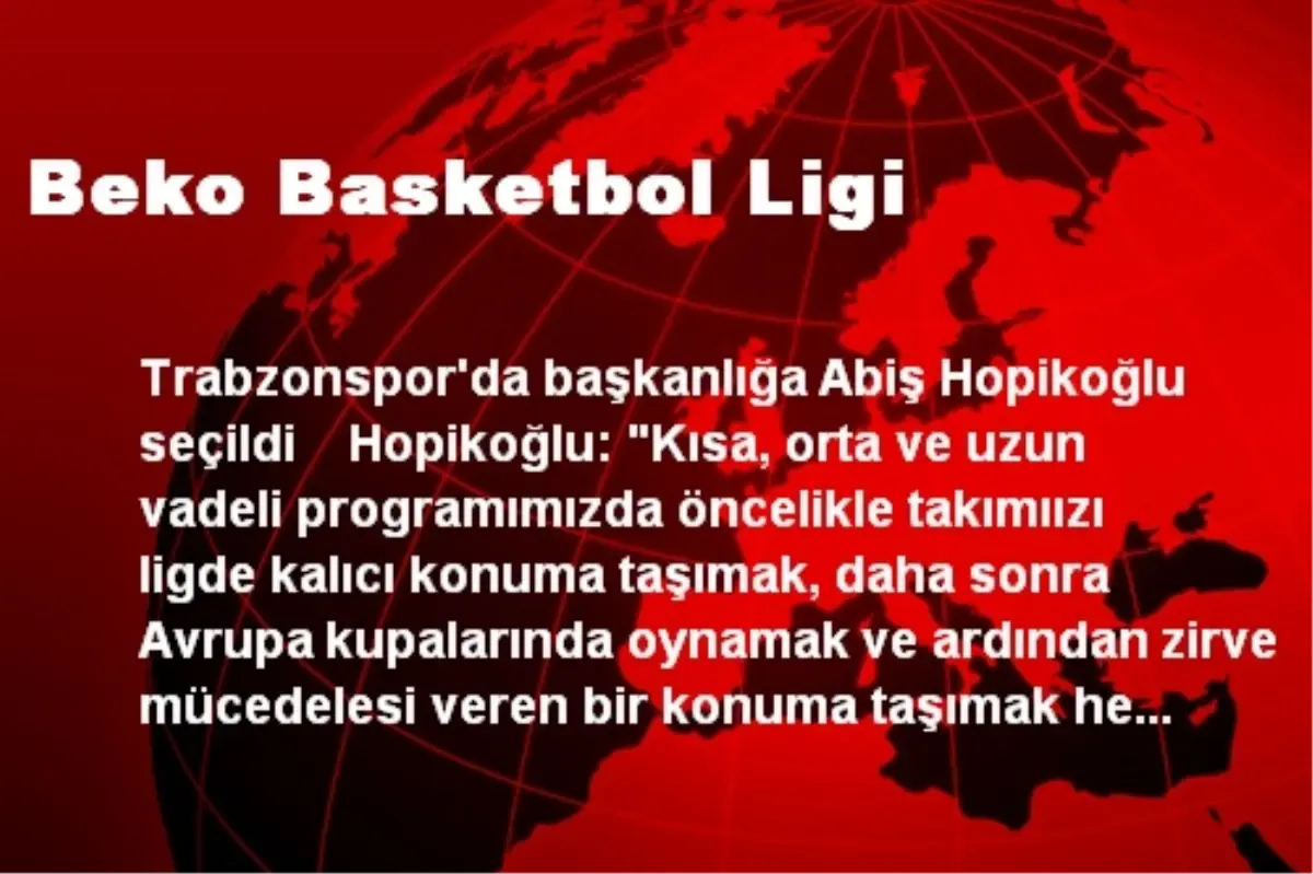 Beko Basketbol Ligi