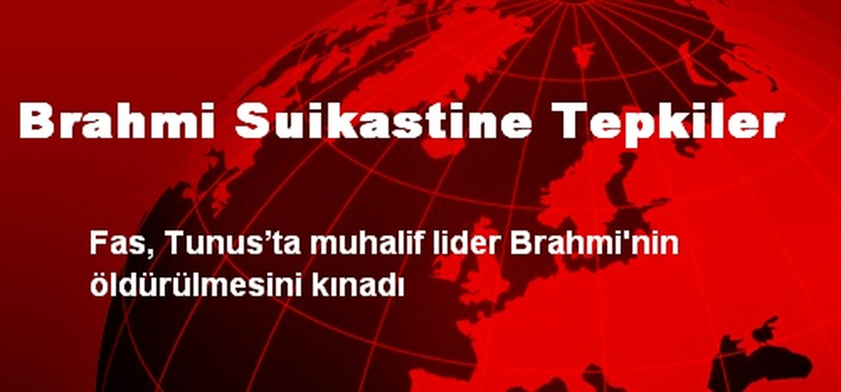 Brahmi Suikastine Tepkiler