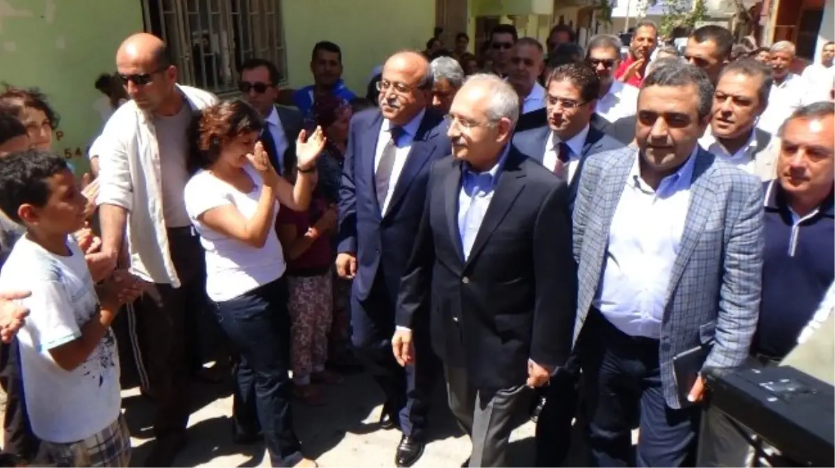 CHP Genel Başkanı Kemal Kılıçdaroğlu Hatay\'da