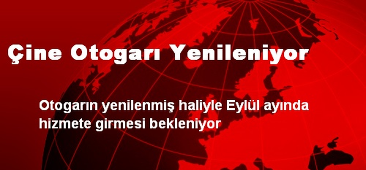 Çine Otogarı Yenileniyor