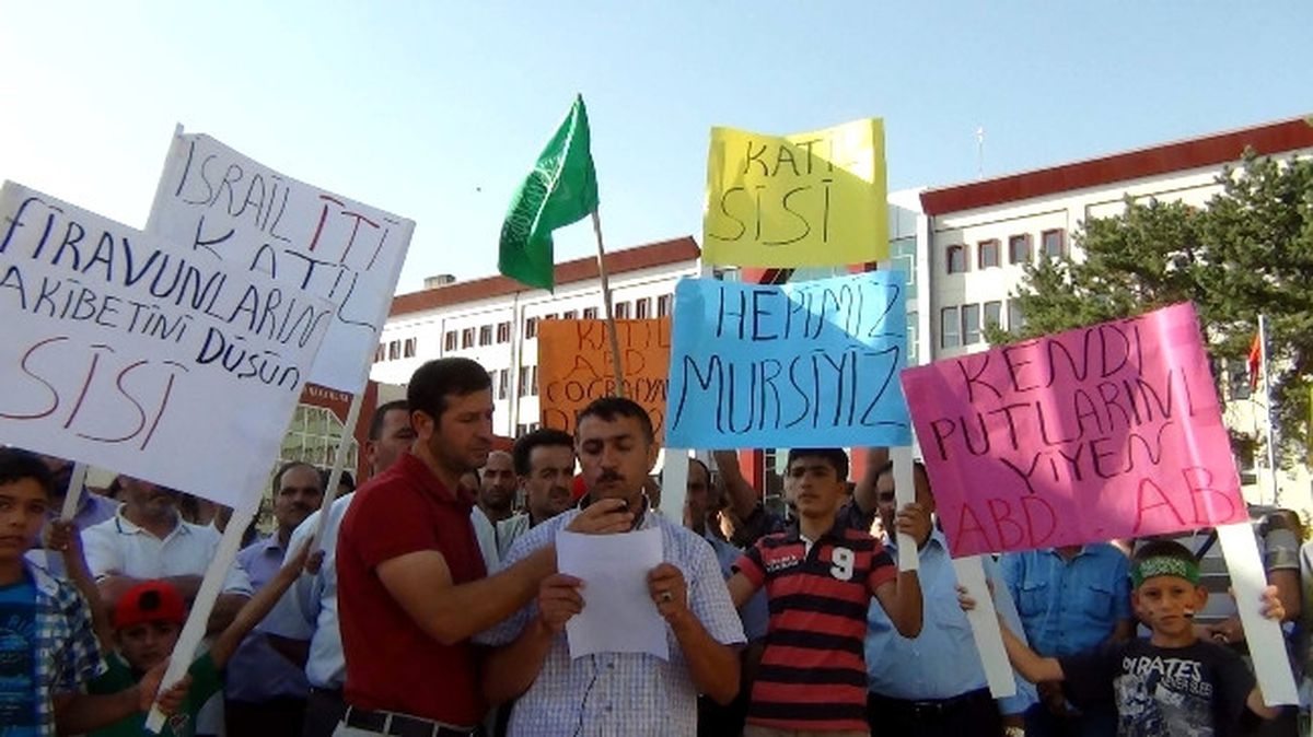 Erciş Başak-Der'den Sisi'ye Tepki, Mursi ve Direnişçilere Destek