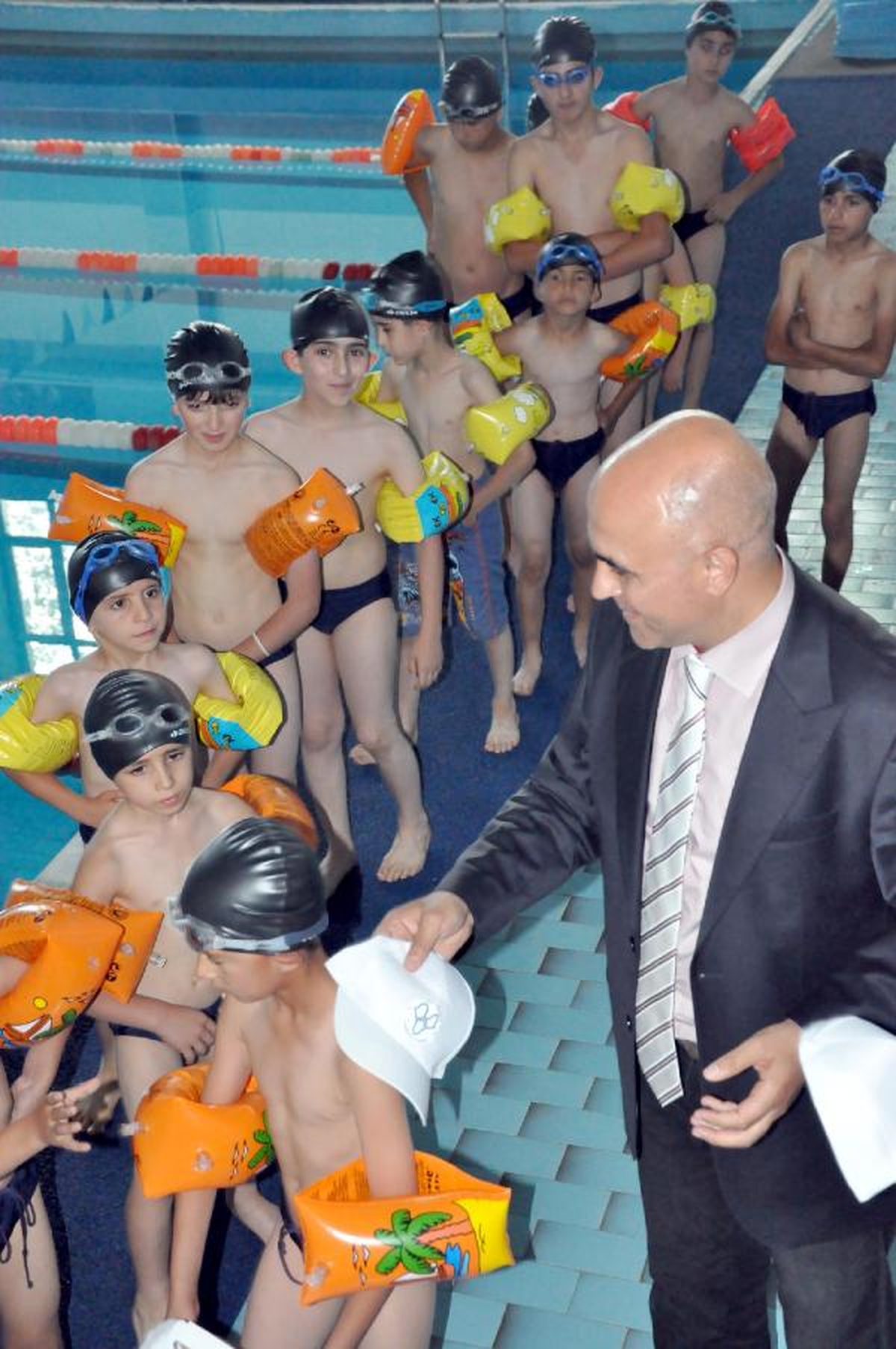 Erzurum\'da Yüzme Kursuna Büyük İlgi