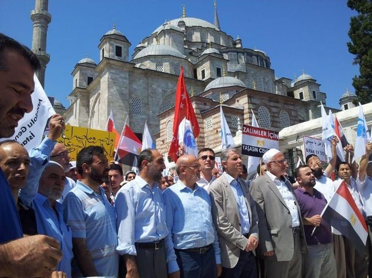 Fatih\'te Mısır Protestosu (2)