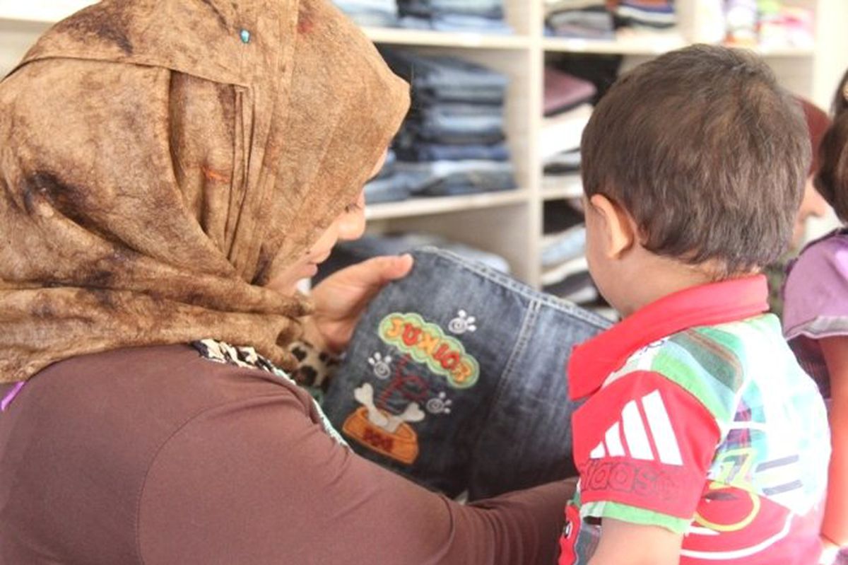 Irak ve Afkanistan\'lı Mülteci Aileler Gönüllerince Eğlendi