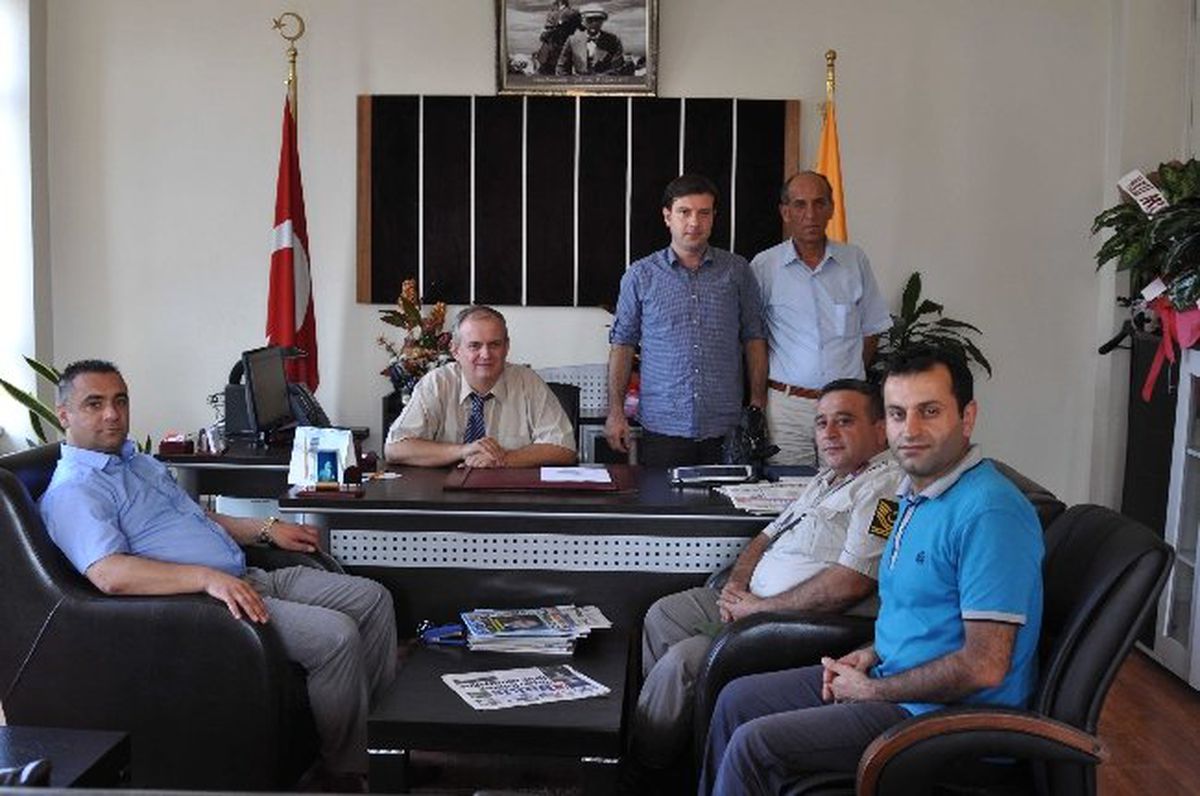 Koçak\'tan Çemyo Müdürü Buluş\'a Hayırlı Olsun Ziyareti