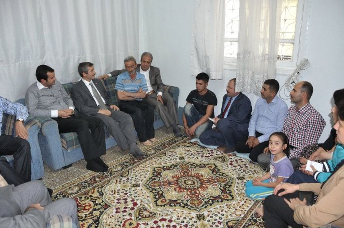 Milletvekili Tayyar ile Başkan Tahmazoğlu Aile Ziyaretinde
