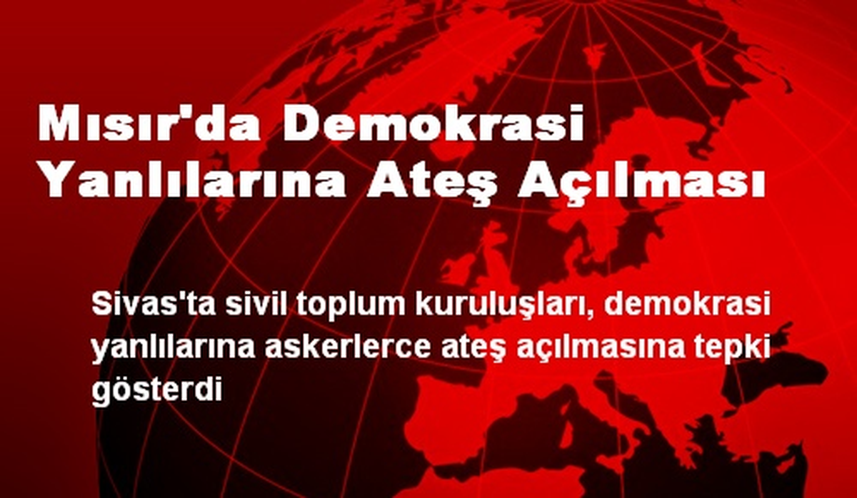Mısır\'da Demokrasi Yanlılarına Ateş Açılması