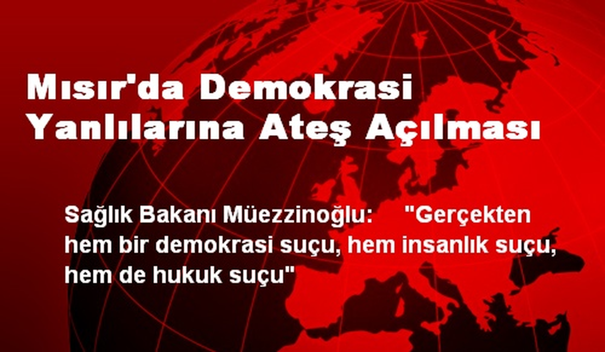 Mısır\'da Demokrasi Yanlılarına Ateş Açılması