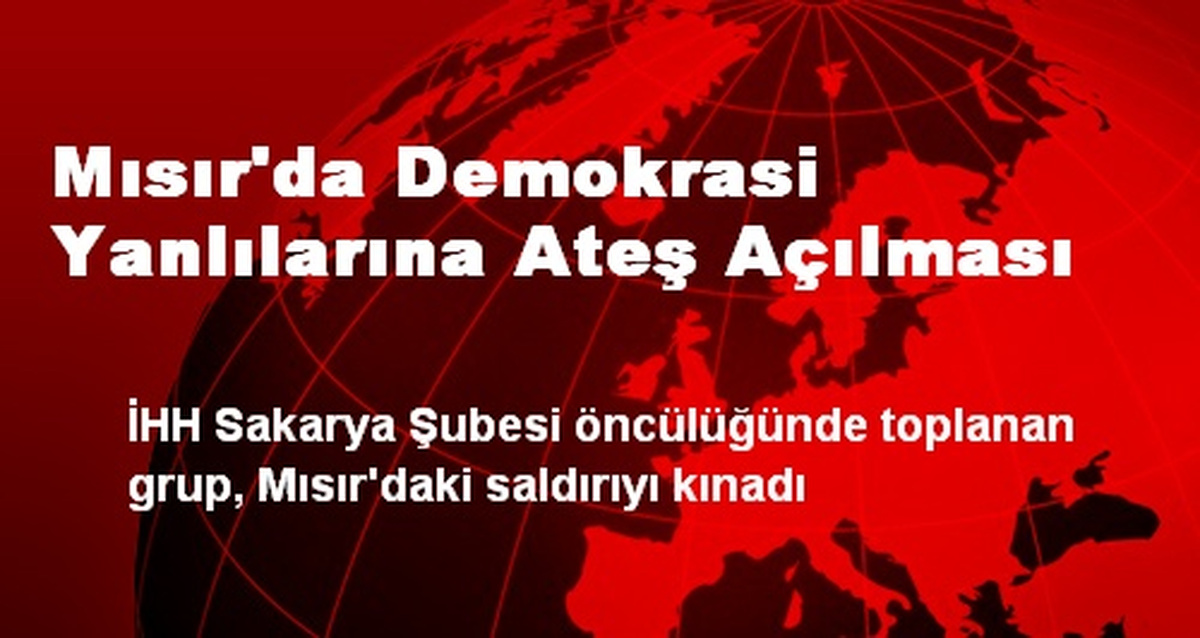 Mısır\'da Demokrasi Yanlılarına Ateş Açılması