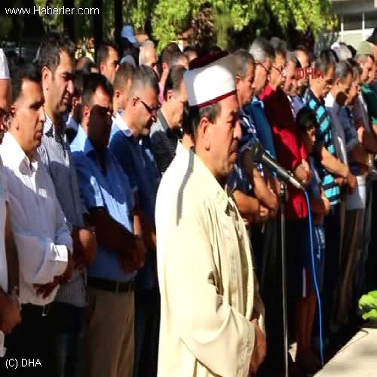 Mısır\'da Ölenler İçin Manisa\'dan Gıyabi Cenaze Namazı