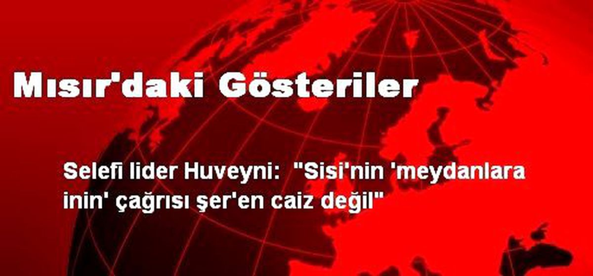 Mısır\'daki Gösteriler