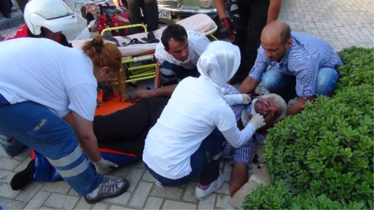 Otomobil ile Motosiklet Çarpıştı: 1 Yaralı