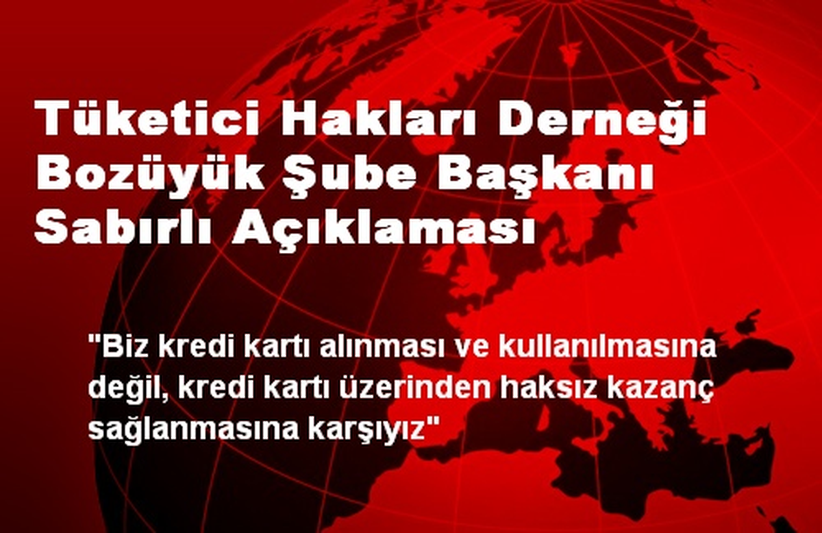 "Kredi Kartı Üzerinden Haksız Kazanç Yapılıyor"