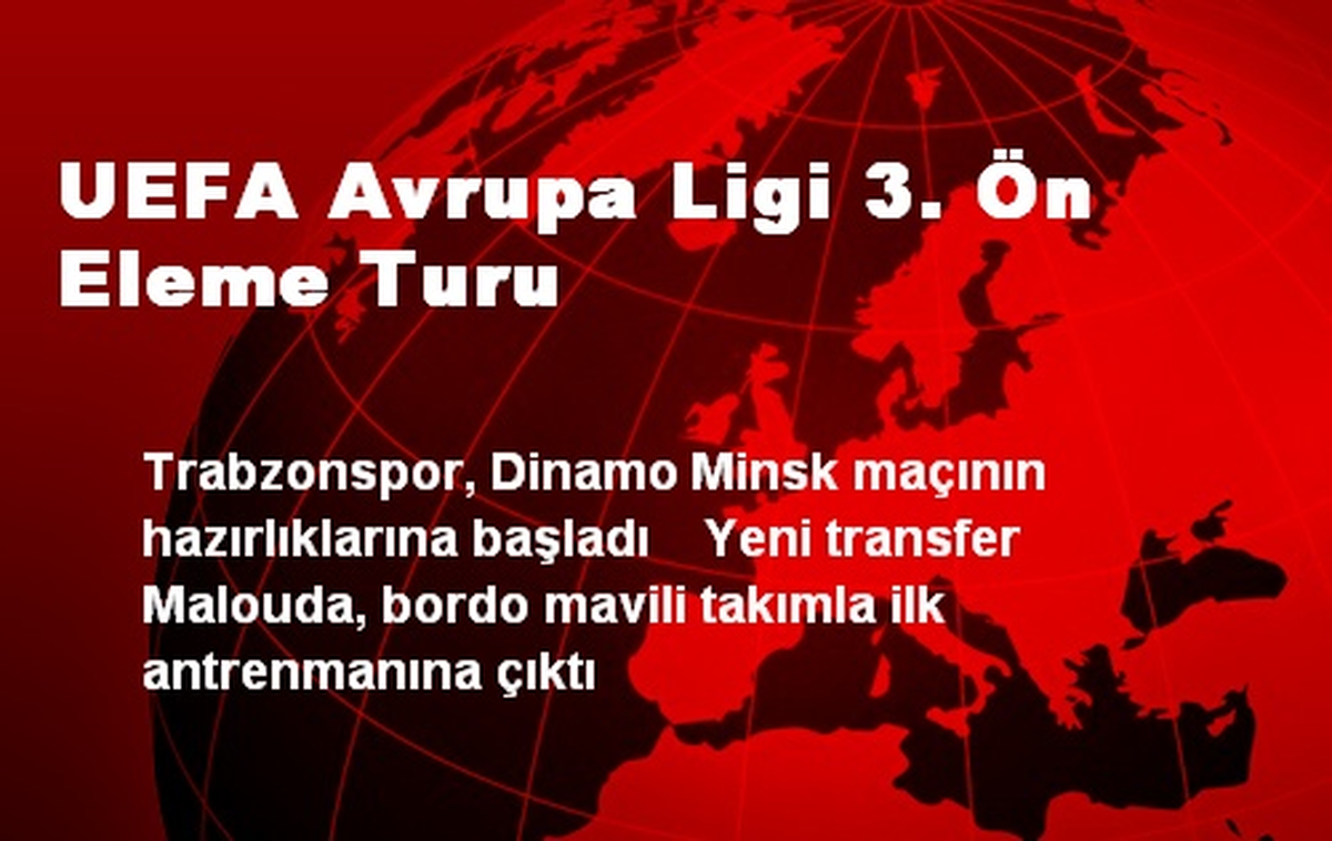 UEFA Avrupa Ligi 3. Ön Eleme Turu