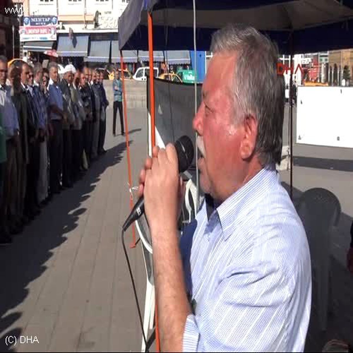 Yozgat\'ta Sisi Protestosu