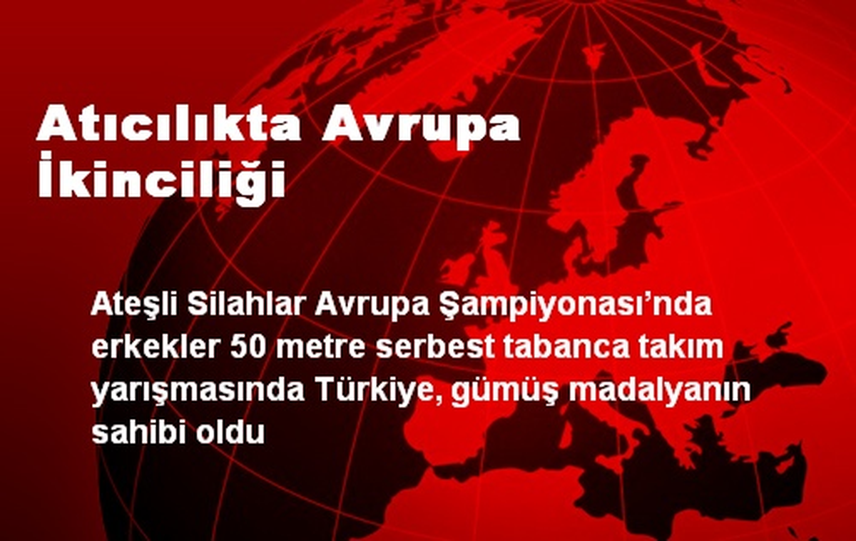 Atıcılıkta Avrupa İkinciliği
