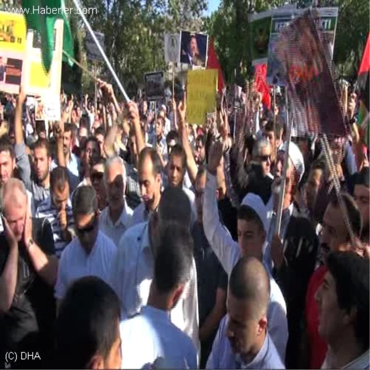 Gaziantep\'te Mısır Protestosu