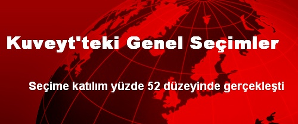 Kuveyt\'teki Genel Seçimler