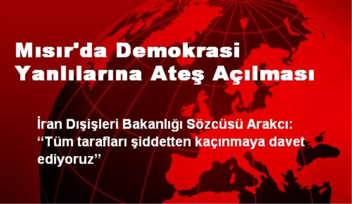 Mısır\'da Demokrasi Yanlılarına Ateş Açılması