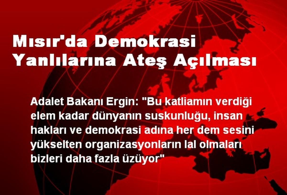 Mısır\'da Demokrasi Yanlılarına Ateş Açılması