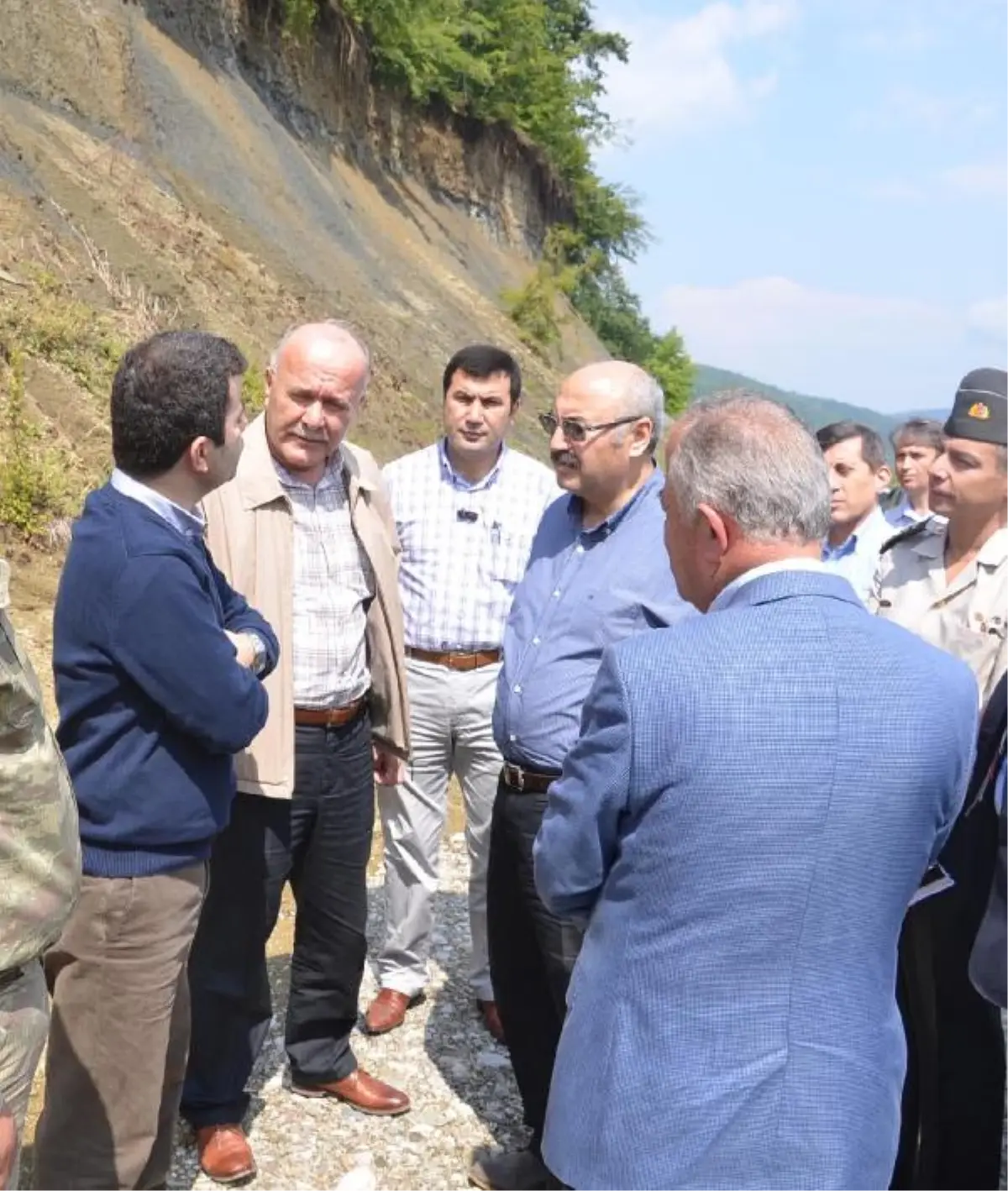 Vali Köşger, Sel Bölgesinde İnceleme Yaptı