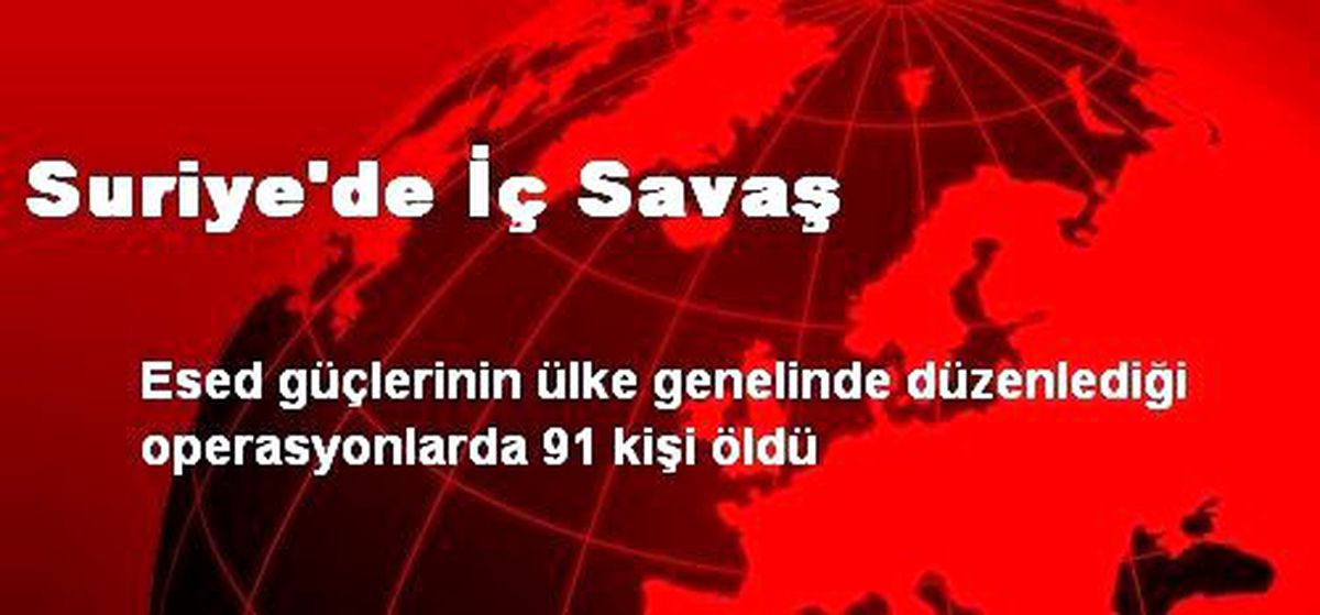 Suriye\'de İç Savaş