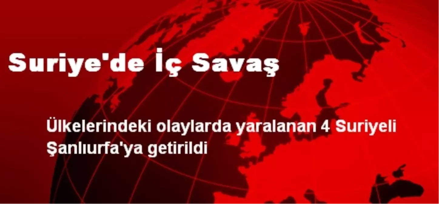 Suriye\'de İç Savaş